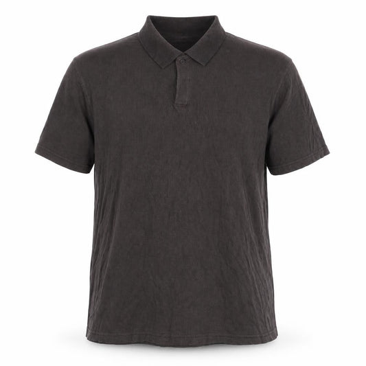 Joseph Abboud Men's Brown 2XL Cotton Blend Short Sleeve Polo Shirt