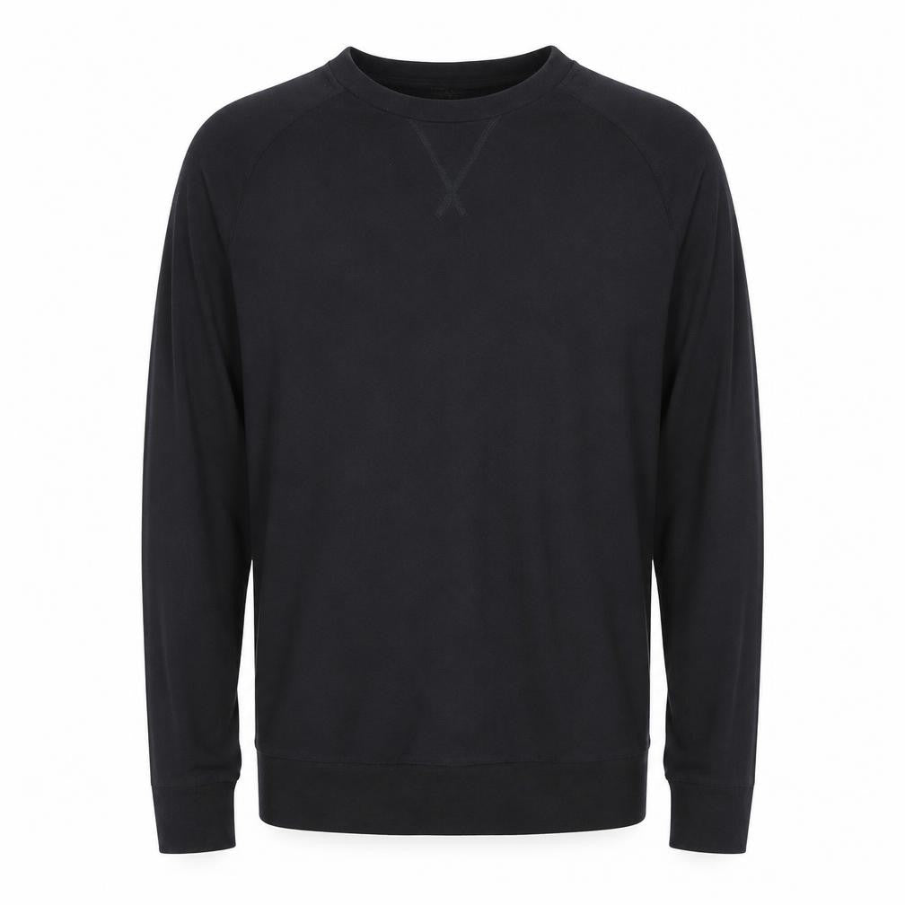 Marks and Spencer Men’s Black Cotton Modal Pullover Jumper Size M