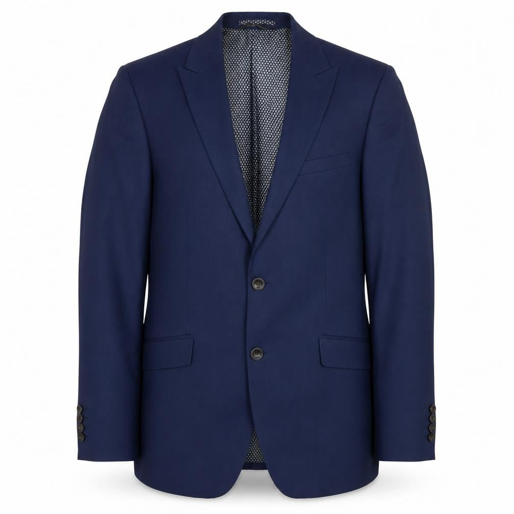 Marks and Spencer Men's Blue 38 Chest Regular Fit Suit Jacket