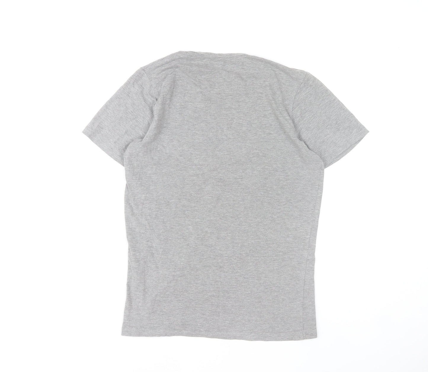 Jack & Jones Men’s Grey Small Crew Neck Short Sleeve T-Shirt