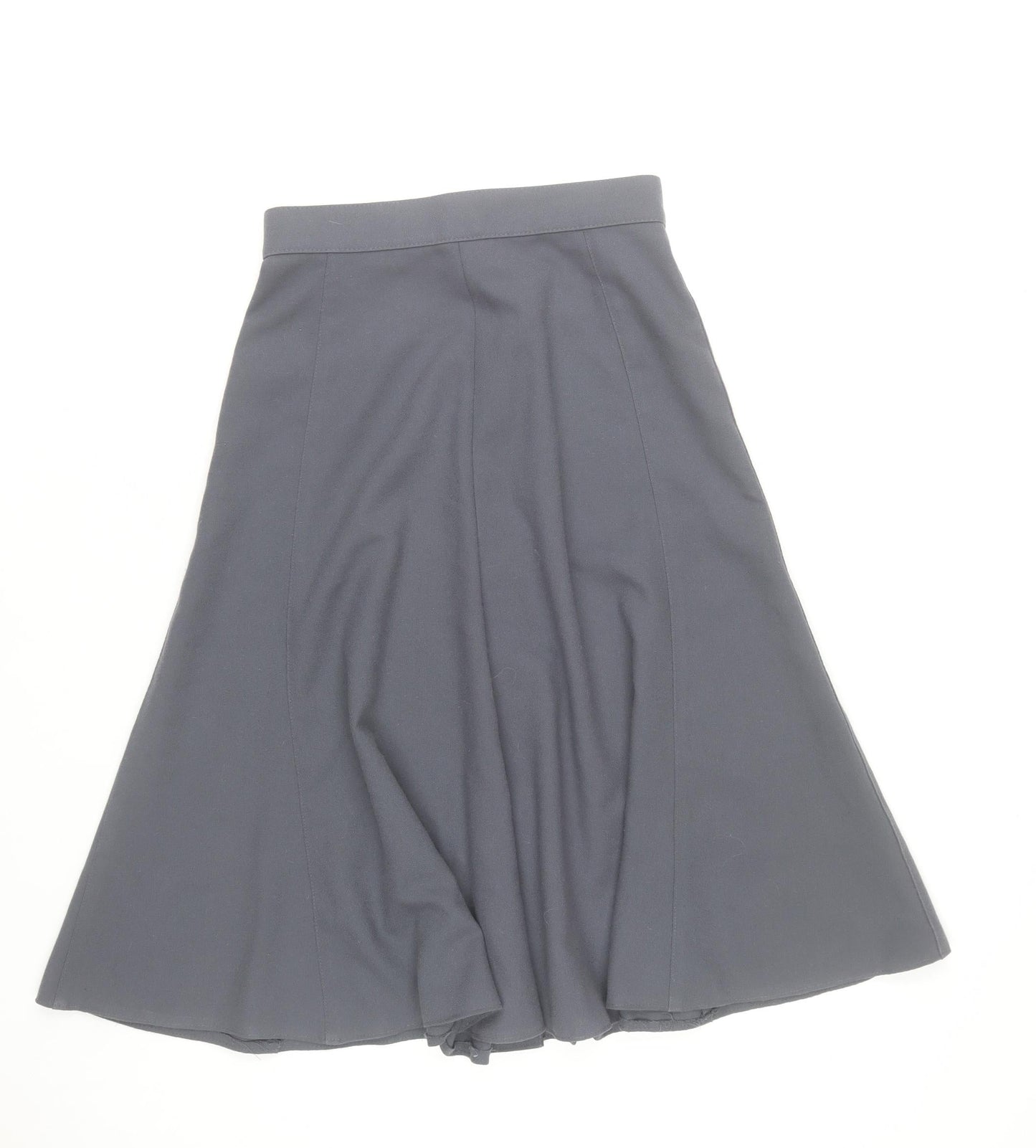 Marks and Spencer Women’s Grey Button Front A-Line Long Skirt Size 12