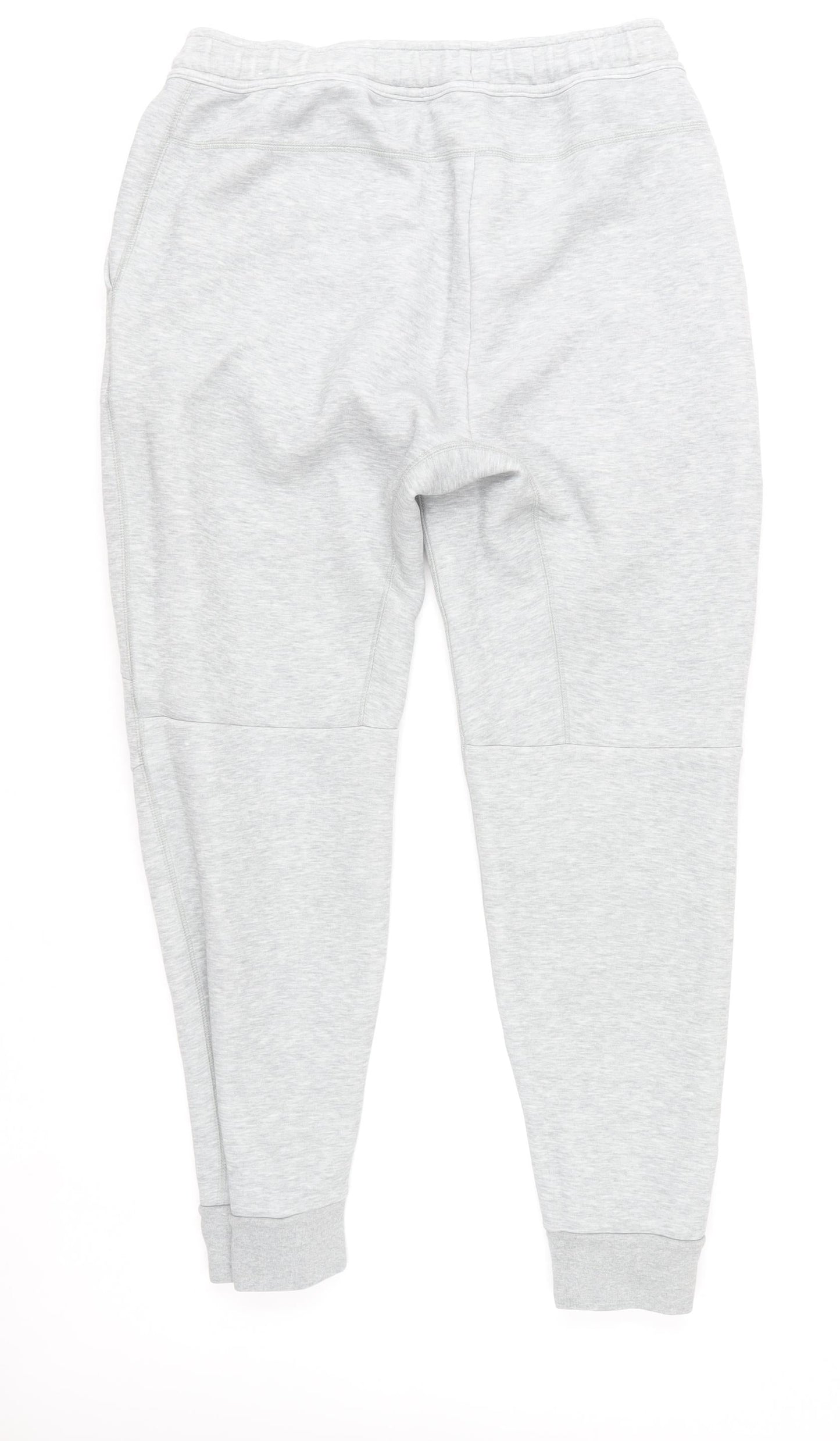 Nike Men’s Grey Jogger Trousers L Regular Fit Zip Pockets