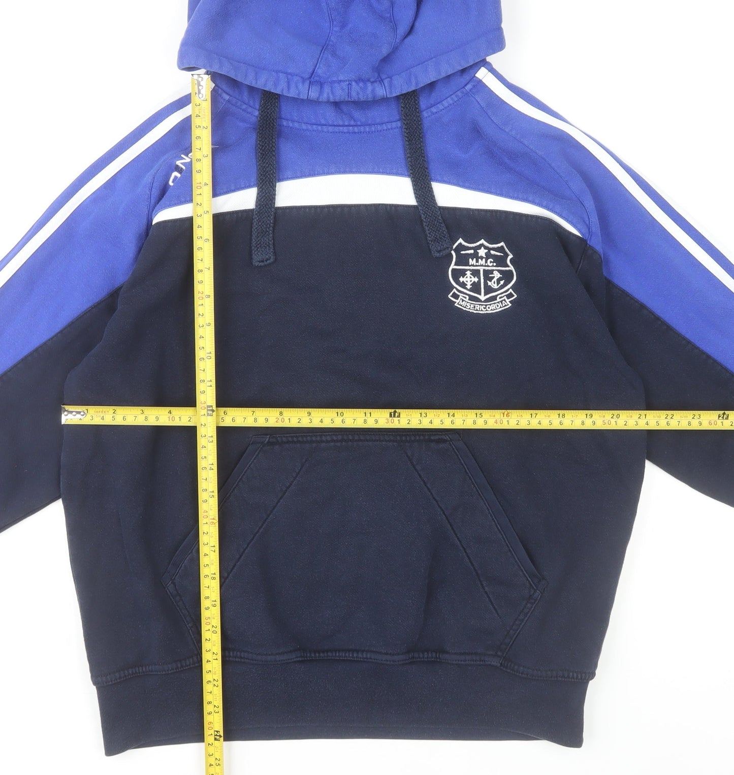 O'Neills Men’s Blue Pullover Hoodie Small Logo Sportswear