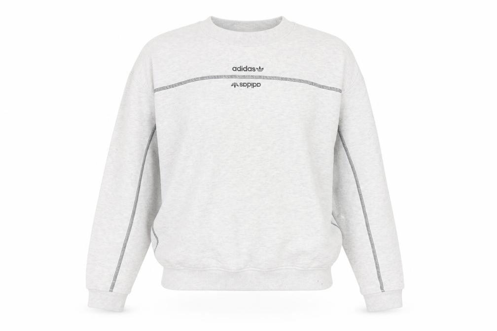 Womens UK 10 Regular adidas Grey Pullover Sweatshirt