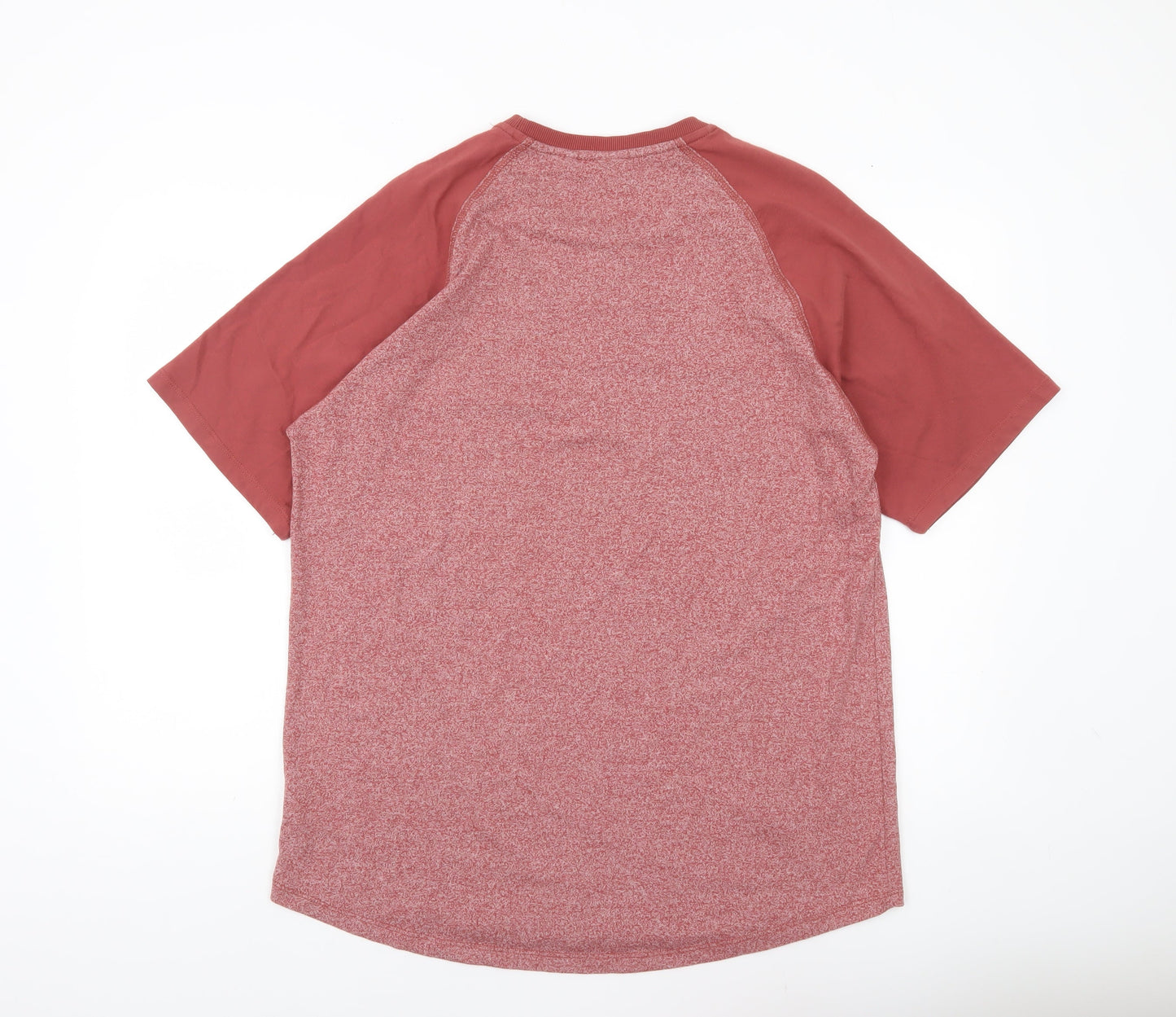Diesel Mens 2XL Red Crew Neck Short Sleeve Cotton Blend T-Shirt