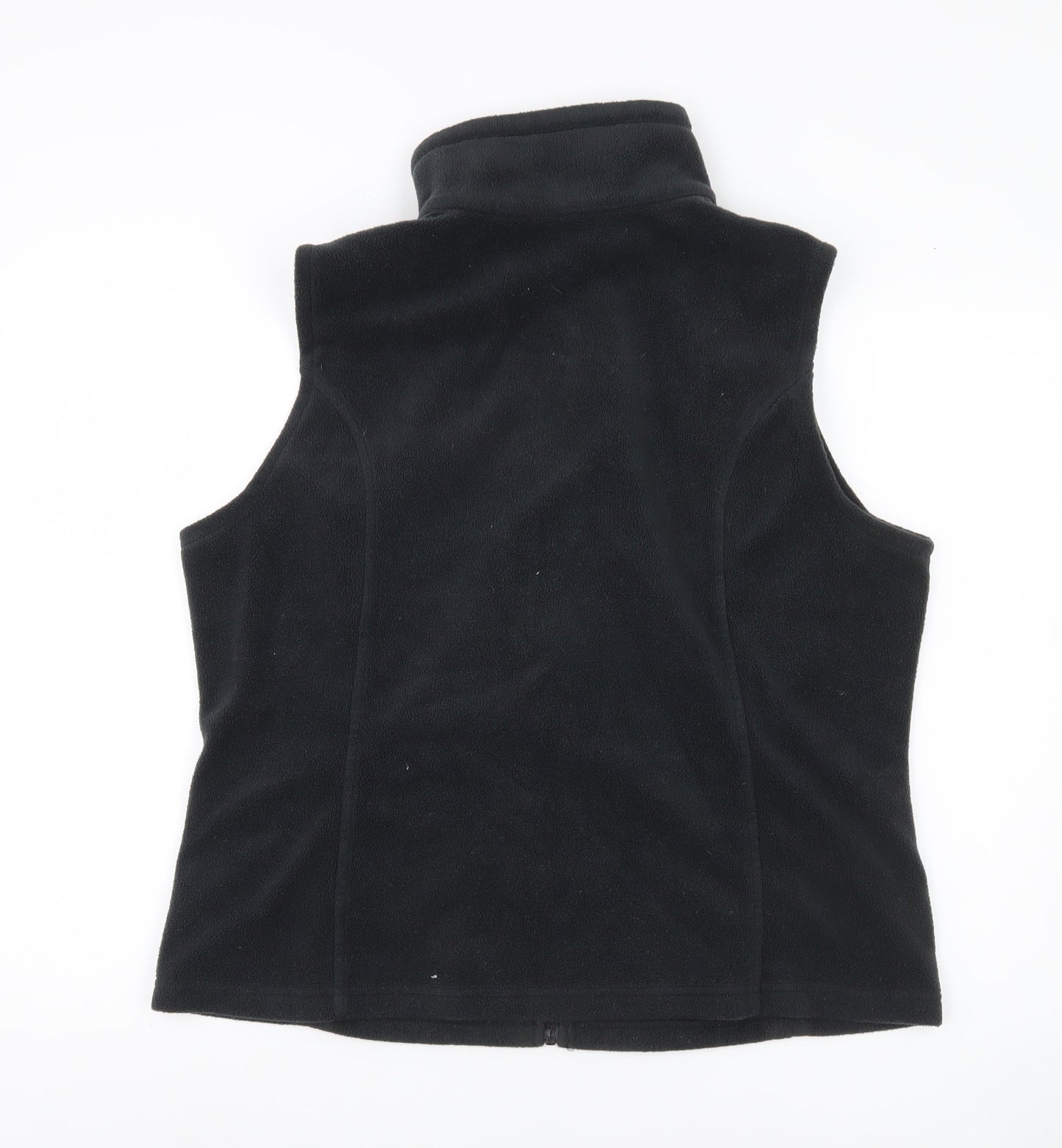 Columbia Men Black XL Fleece Bodywarmer Waistcoat Outdoor Hiking Vest