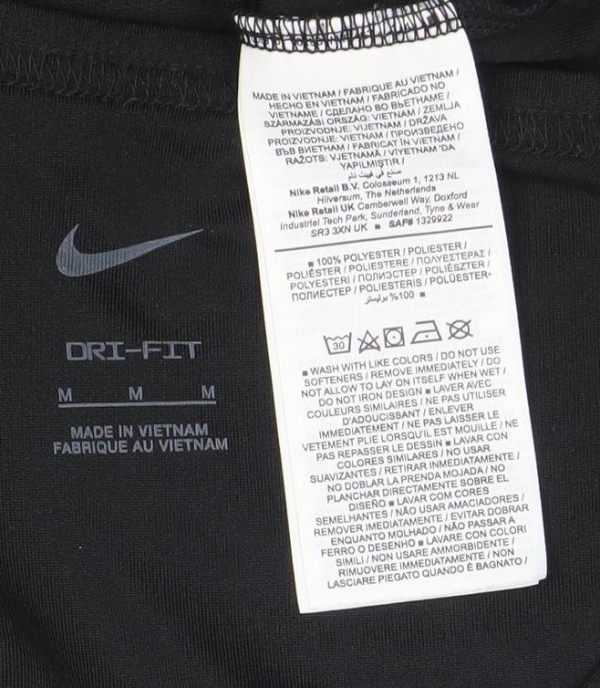 Nike Men's Black Dri-FIT Sleeveless Tank Top M Sports