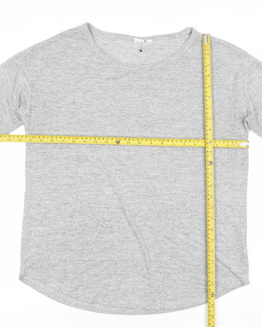 GAP Women’s Grey Jersey T-Shirt Size M Short Sleeve Crew Neck