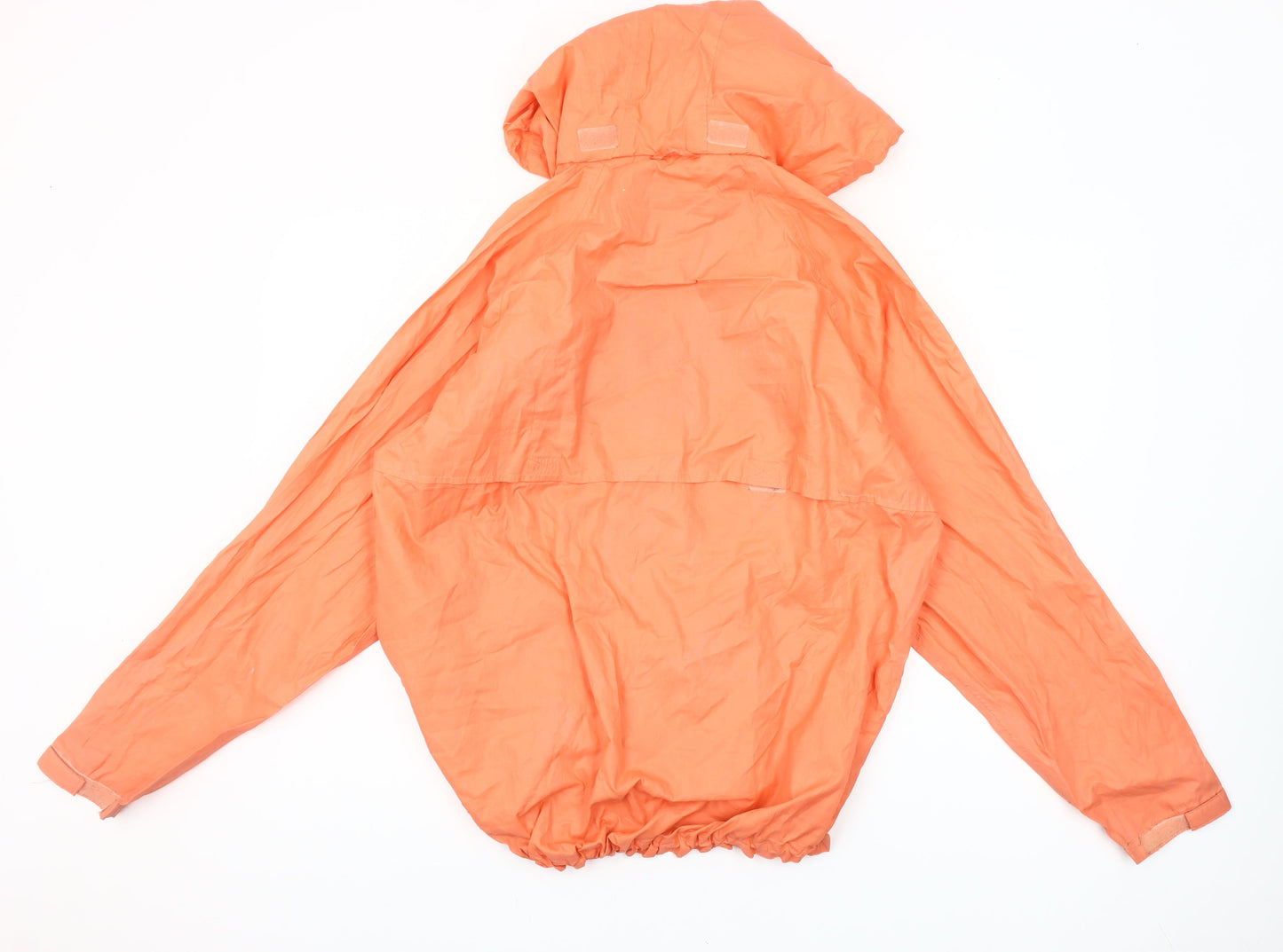 Mac in a Sac Womens Orange Size 14 Rain Coat Waterproof Jacket Lightweight