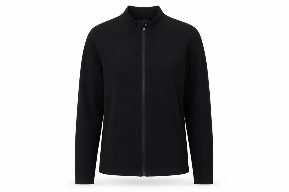 PrettyLittleThing Women’s Black Full Zip Sweatshirt UK 12 Regular