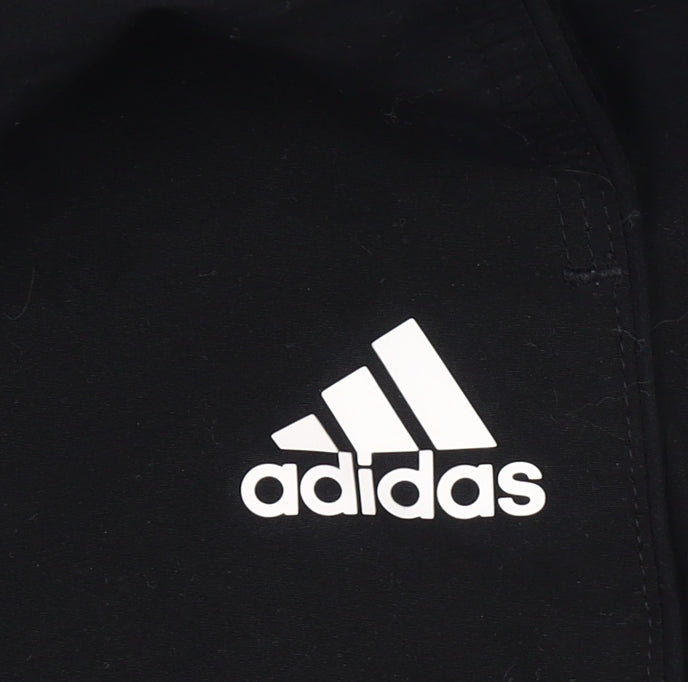 Adidas Mens Black XL Sports Shorts Quick Dry Pockets