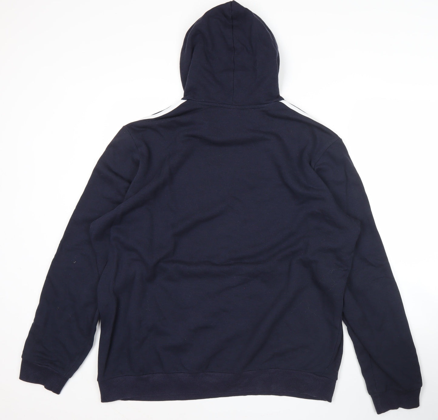 Adidas Men’s Blue Pullover Hoodie 3XLT Big & Tall Sportswear