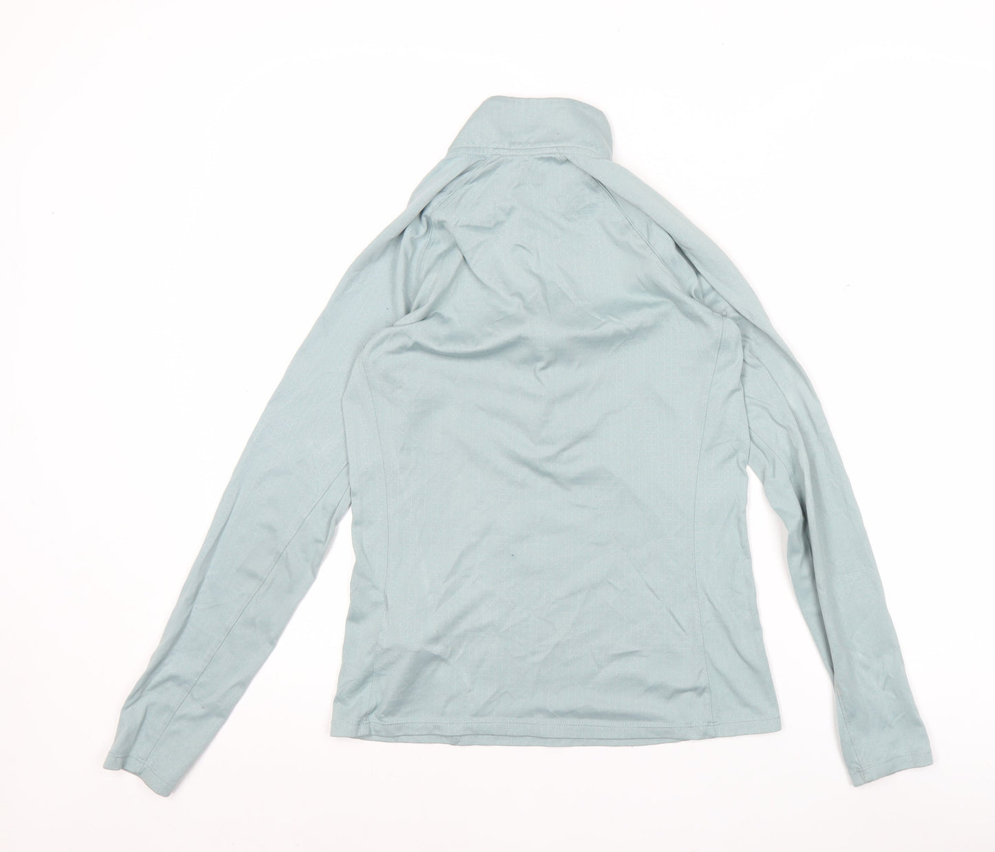 Under Armour Women Blue S Pullover 1/4 Zip Long Sleeve Top
