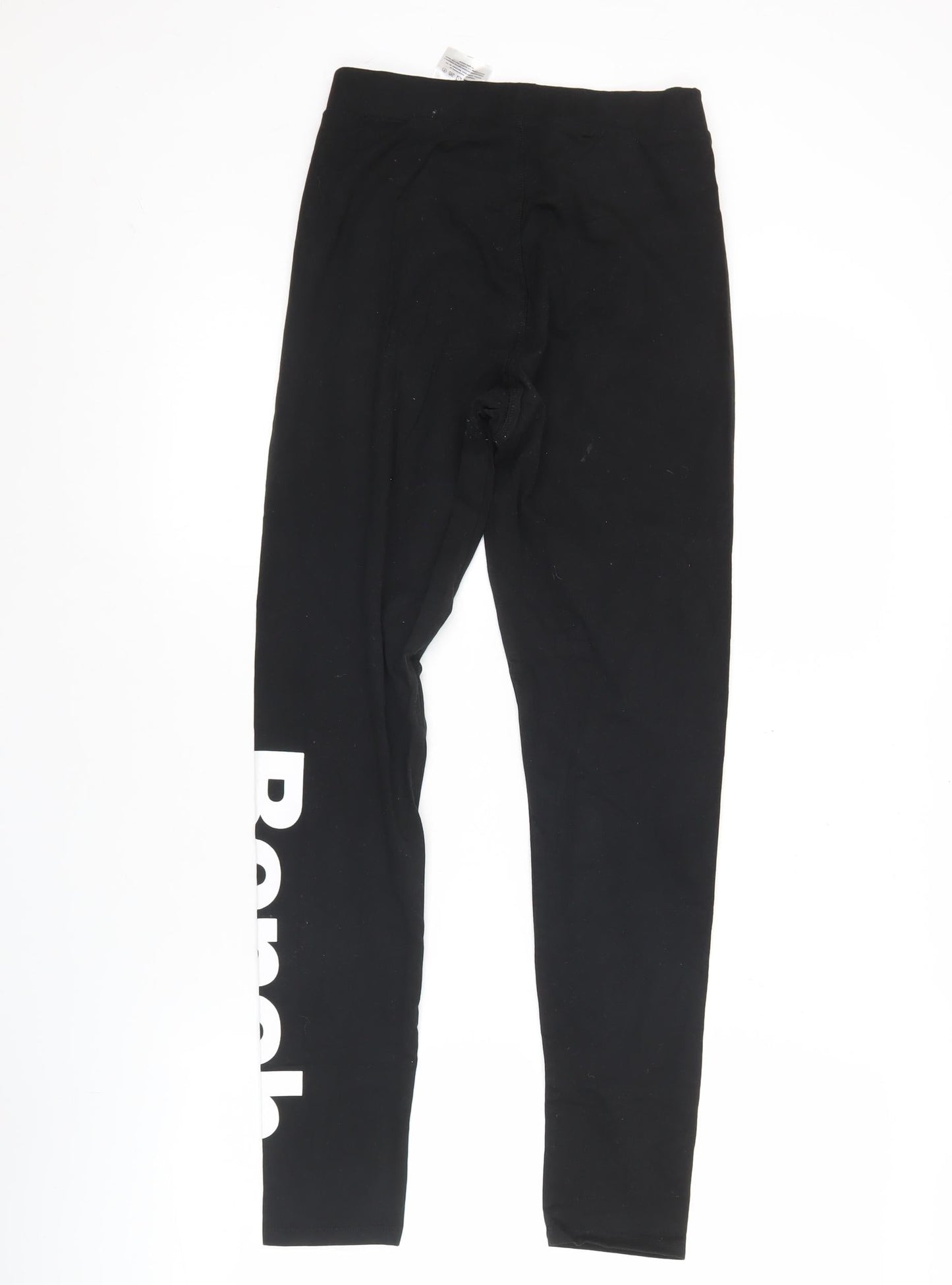 Bench Womens Black Leggings Size 10 Slim Fit Cotton Stretch