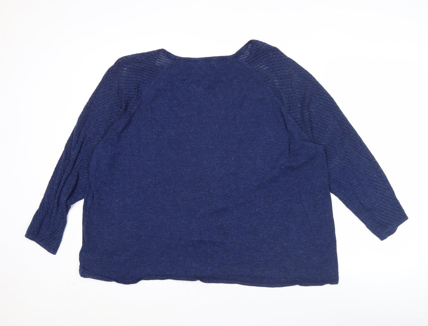 Fat Face Womens Blue Cotton Relaxed Tunic Top Size 18