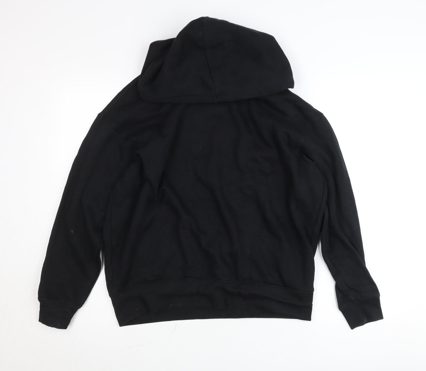 Nike Men's Black Pullover Hoodie S Regular Fit Fleece Sportswear