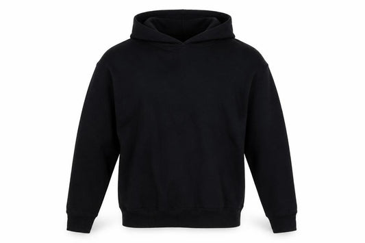 Mens UK S Regular Nike Black Pullover Hoodie