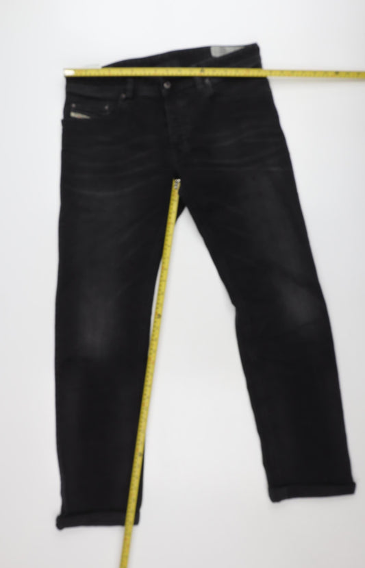 Diesel Safado-R Black Slim Straight Jeans W34 L32 Men’s Denim