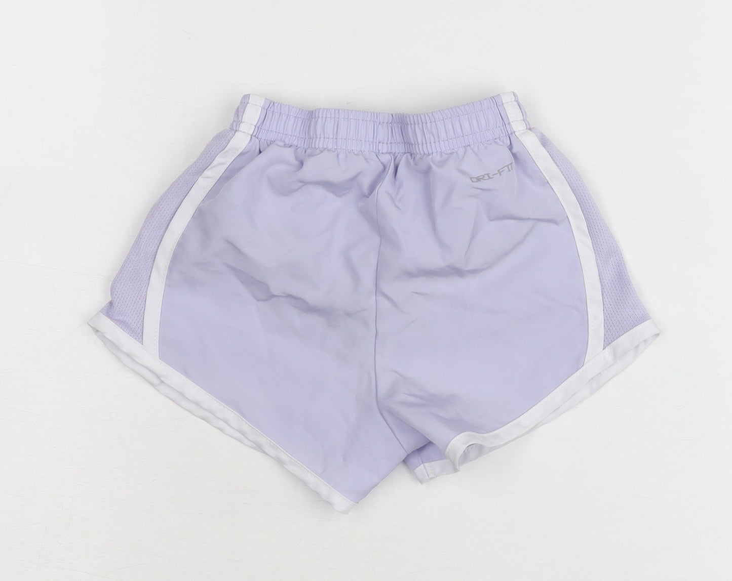 Nike Girls Purple Dri-FIT Active Shorts 2-3 Years Lightweight Sportswear