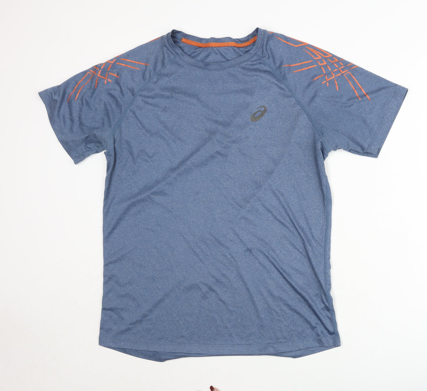 Asics Men’s Blue Short Sleeve Athletic Sports T-Shirt Size M