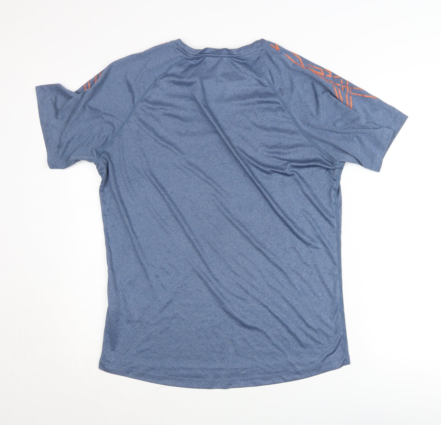 Asics Men’s Blue Short Sleeve Athletic Sports T-Shirt Size M