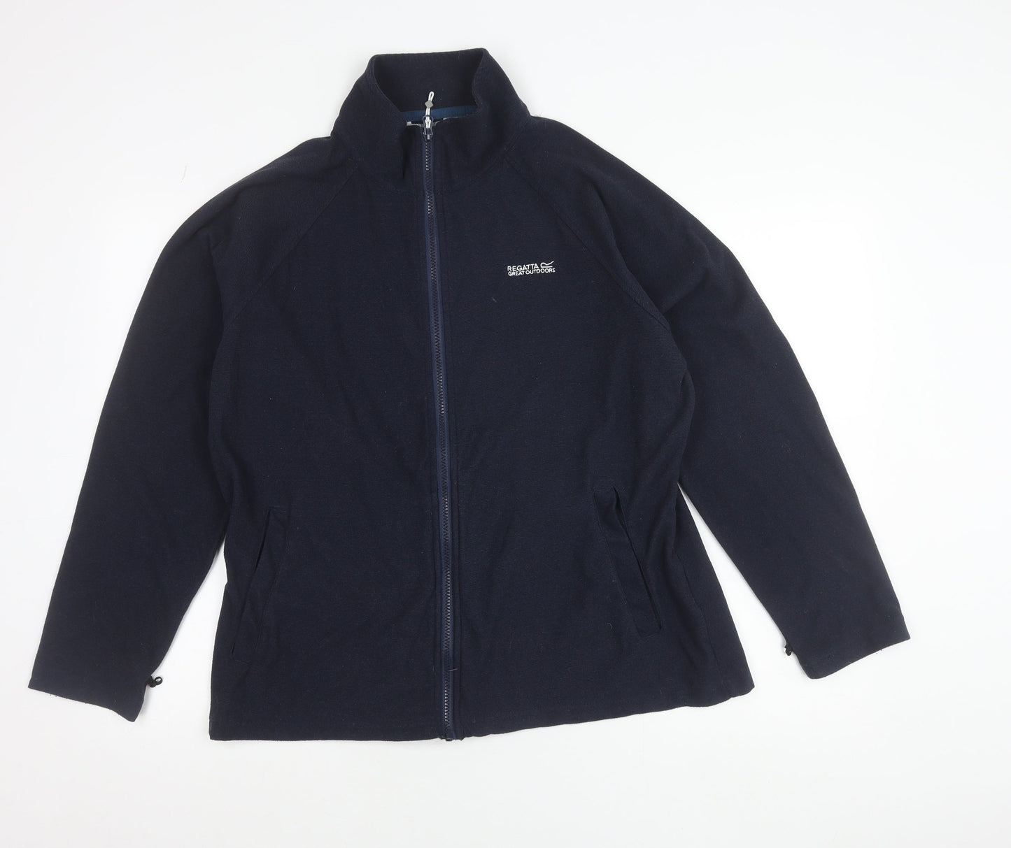 Regatta Mens Blue 2XL Fleece Full Zip Outdoor Jacket