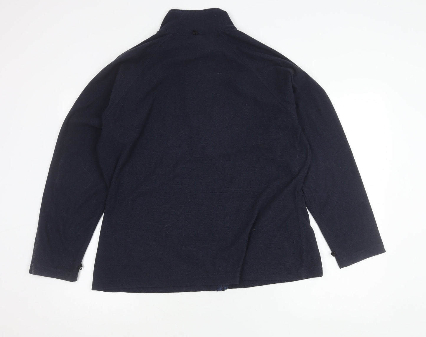 Regatta Mens Blue 2XL Fleece Full Zip Outdoor Jacket