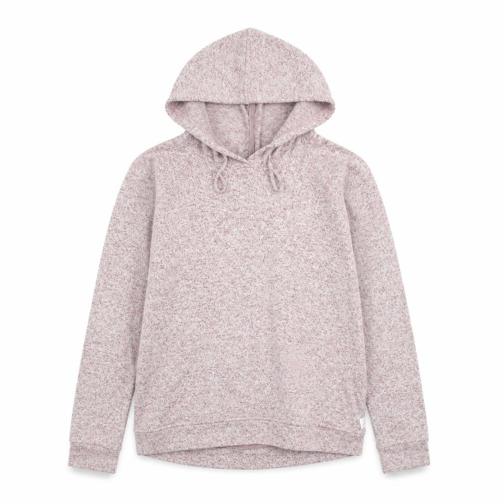 FatFace Womens Plum Marl Hoodie UK 12 Pullover Relaxed Fit Loungewear