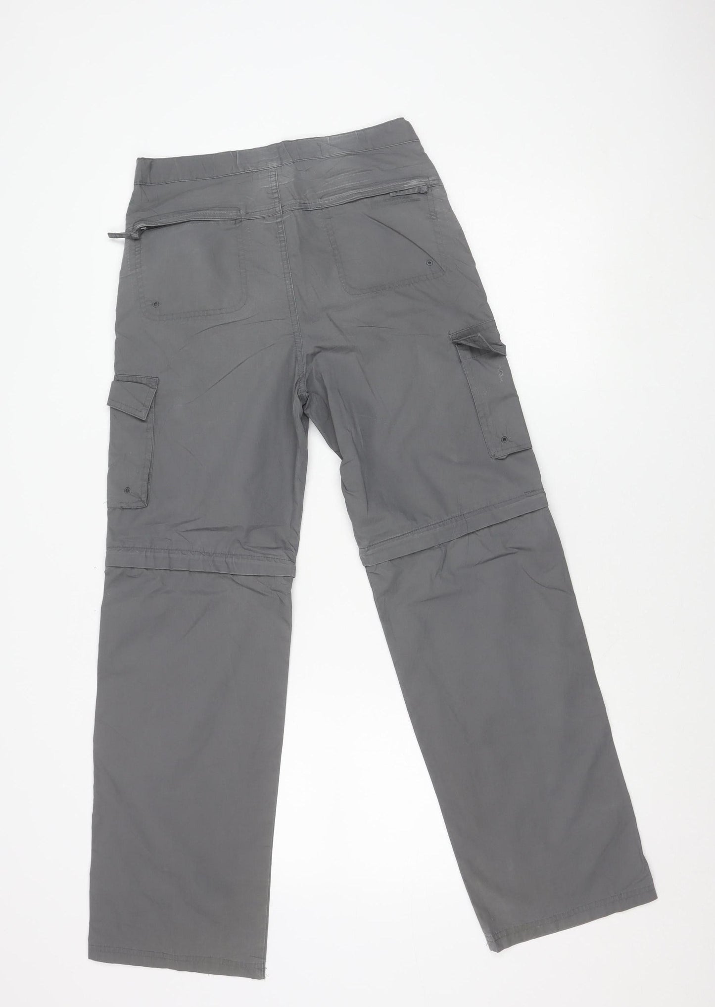 Mountain Warehouse Boys Grey Outdoor Hiking Trousers Size 13 Years