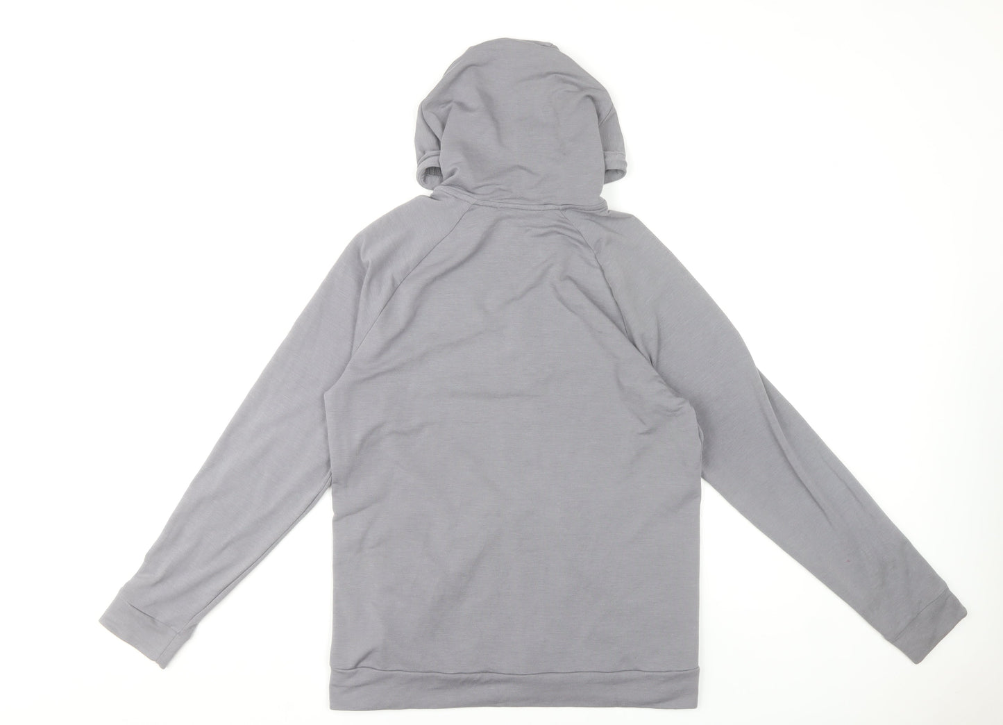 Nike Men's Grey Dri-FIT Full Zip Hoodie Size M Lightweight Sportswear
