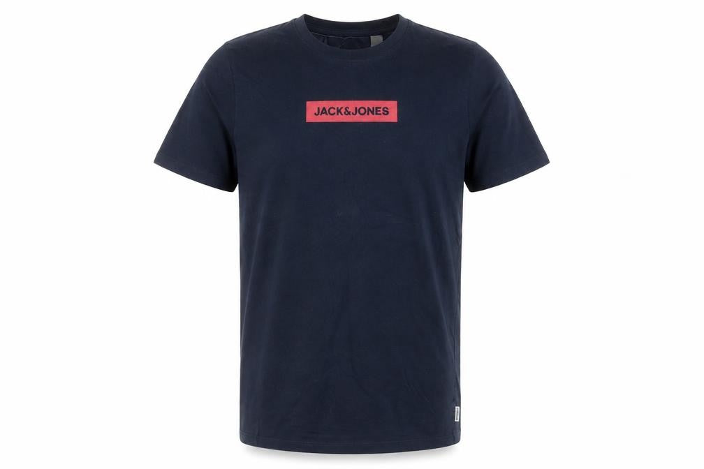 Mens UK Size S JACK & JONES Blue  Cotton T-Shirt