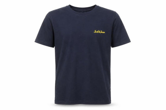 Mens UK Size S JACK & JONES Blue  Cotton T-Shirt
