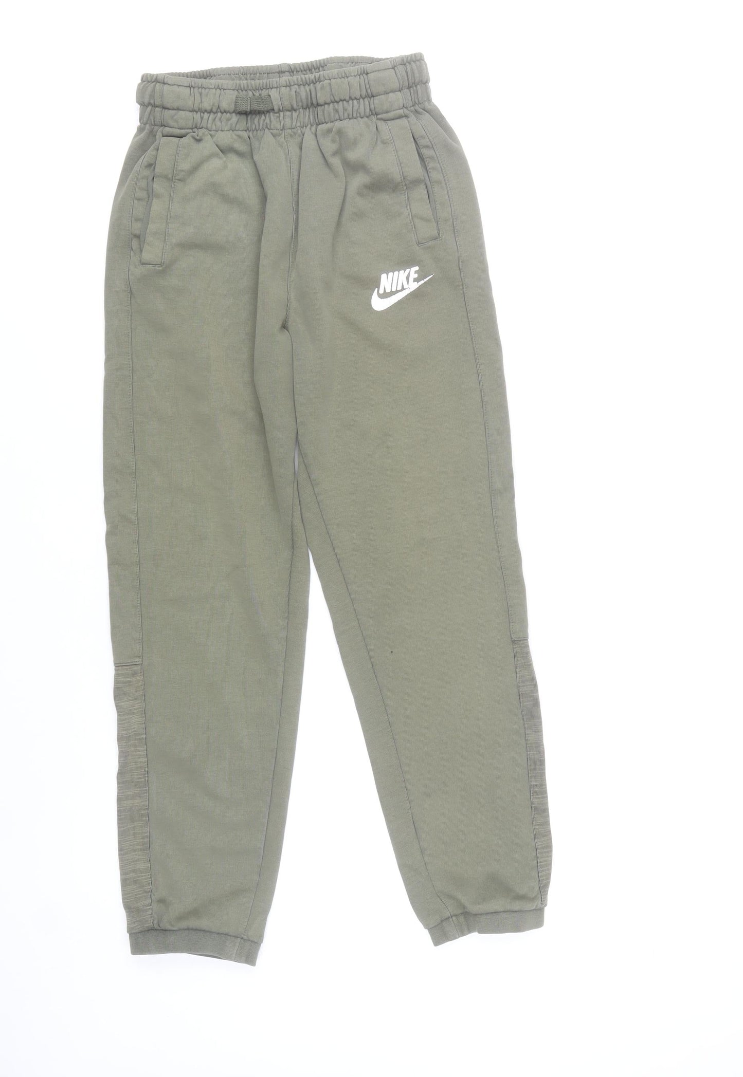 Nike Boys Green Jogger Sweatpants XL 13-15Y Cotton Blend Casual