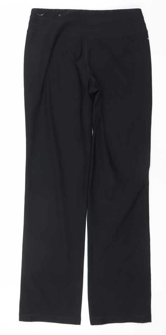 Nike Womens Black Dri-Fit Activewear Leggings Size M Slim Fit Stretch