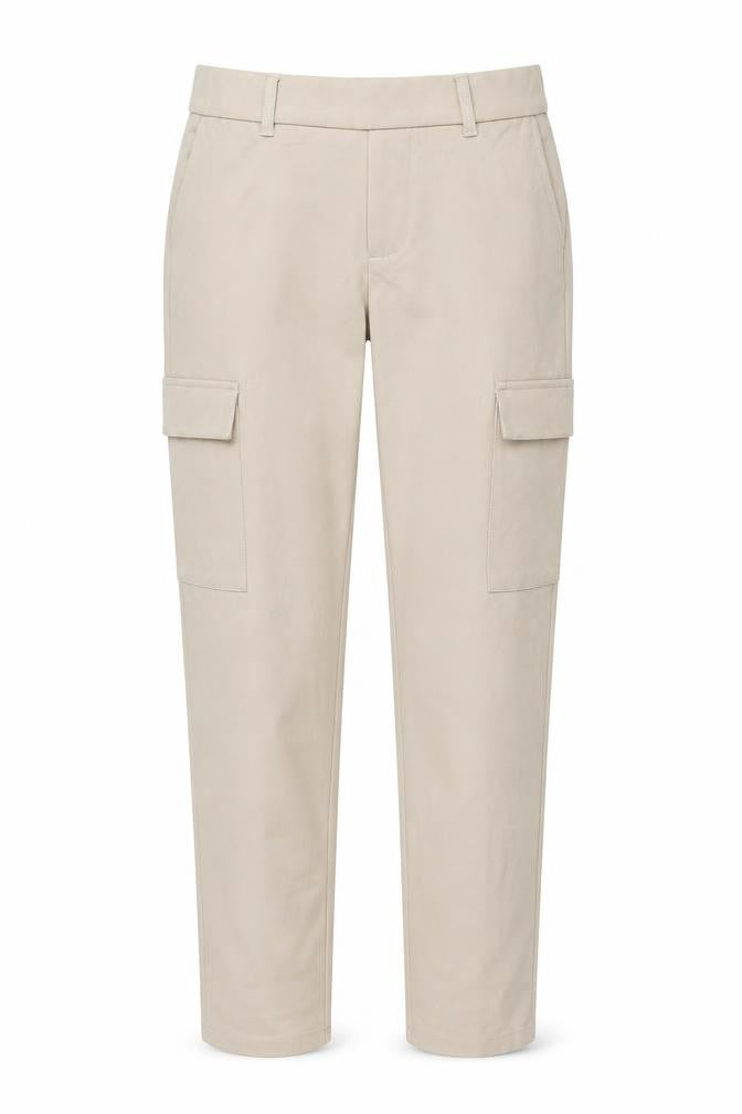 Vero Moda Womens Beige XS Cargo Tapered Trousers Casual