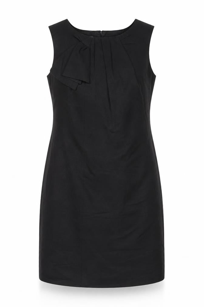 Monsoon Women’s Black Size 14 Sleeveless Sheath Knee Length Dress