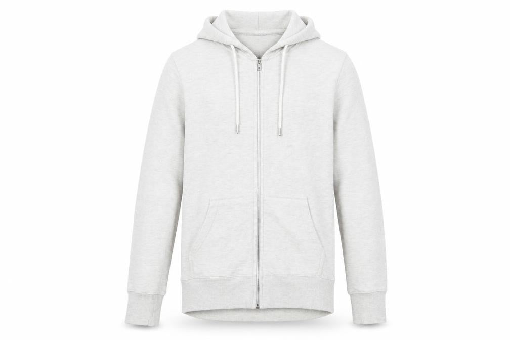 Pull & Bear Men’s Grey Full Zip Hoodie Size S Cotton Blend