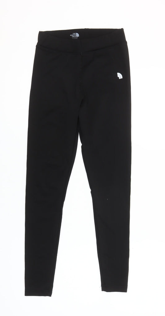 The North Face Womens Black Leggings M Slim Fit Stretch Activewear