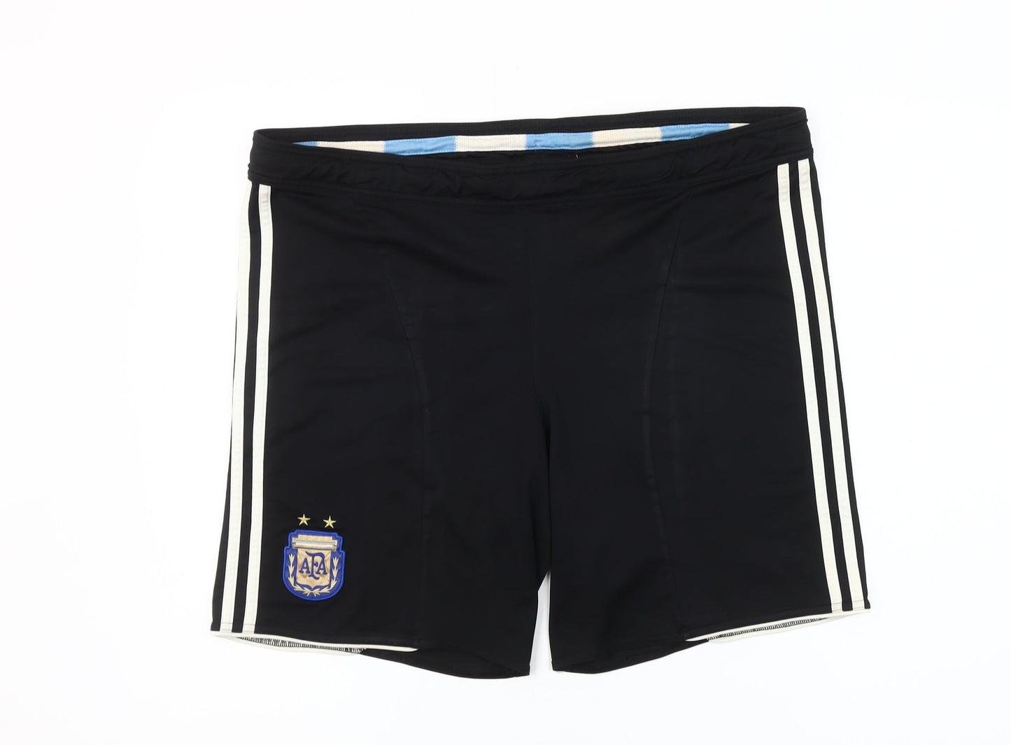 Adidas Mens Black M Compression Football Shorts Argentina AFA