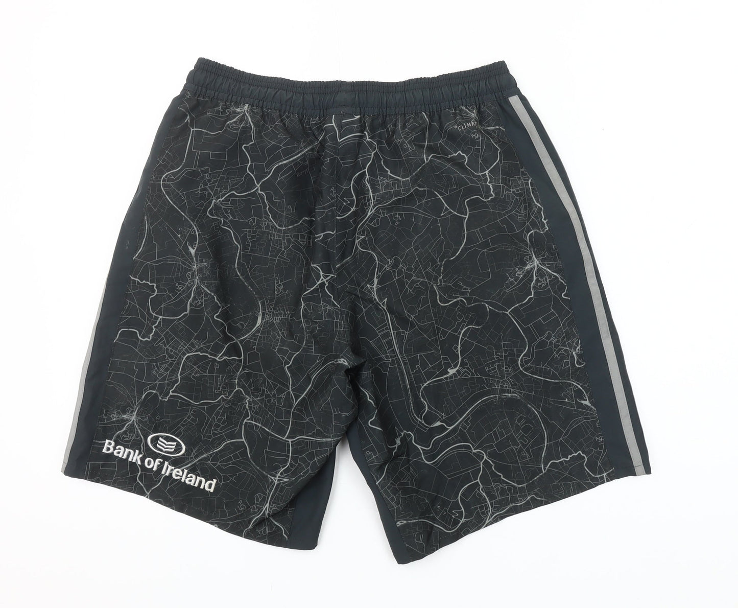Adidas Men’s Black Small Rugby Training Shorts Elastic Waist Athletic