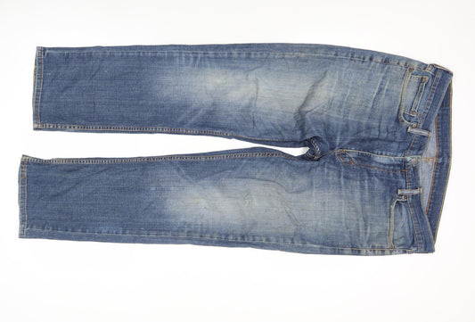 Levi's Men's Blue Straight Leg Jeans W36 L30 Regular Fit Denim