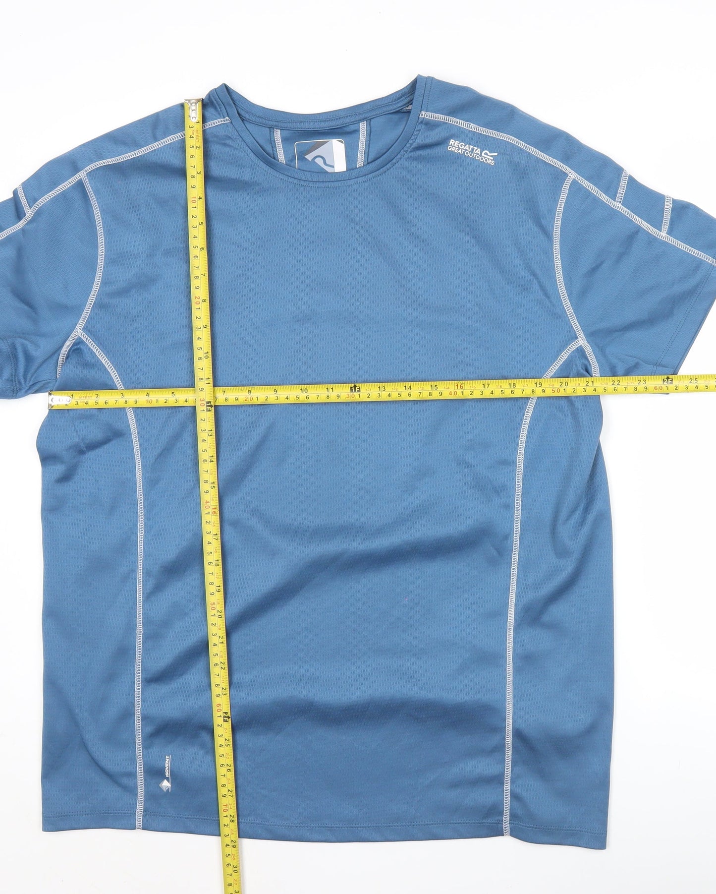 Regatta Men’s Blue XL Sports T-Shirt Quick Dry Activewear Top