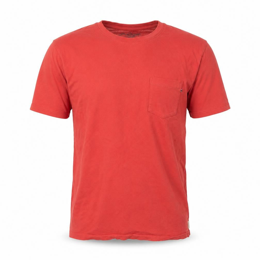 Mens UK Size S JACK & JONES Red  Cotton T-Shirt