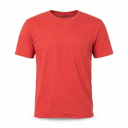 Mens UK Size S JACK & JONES Red  Cotton T-Shirt