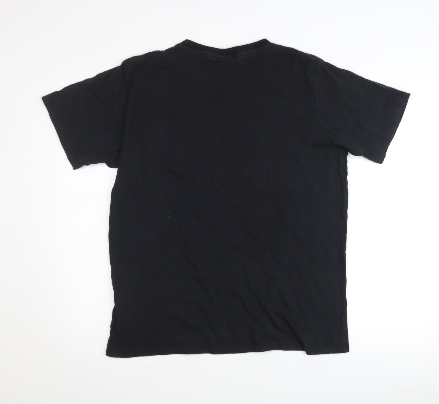 WESC Men's Black L Graphic Print T-Shirt Life is Priceless