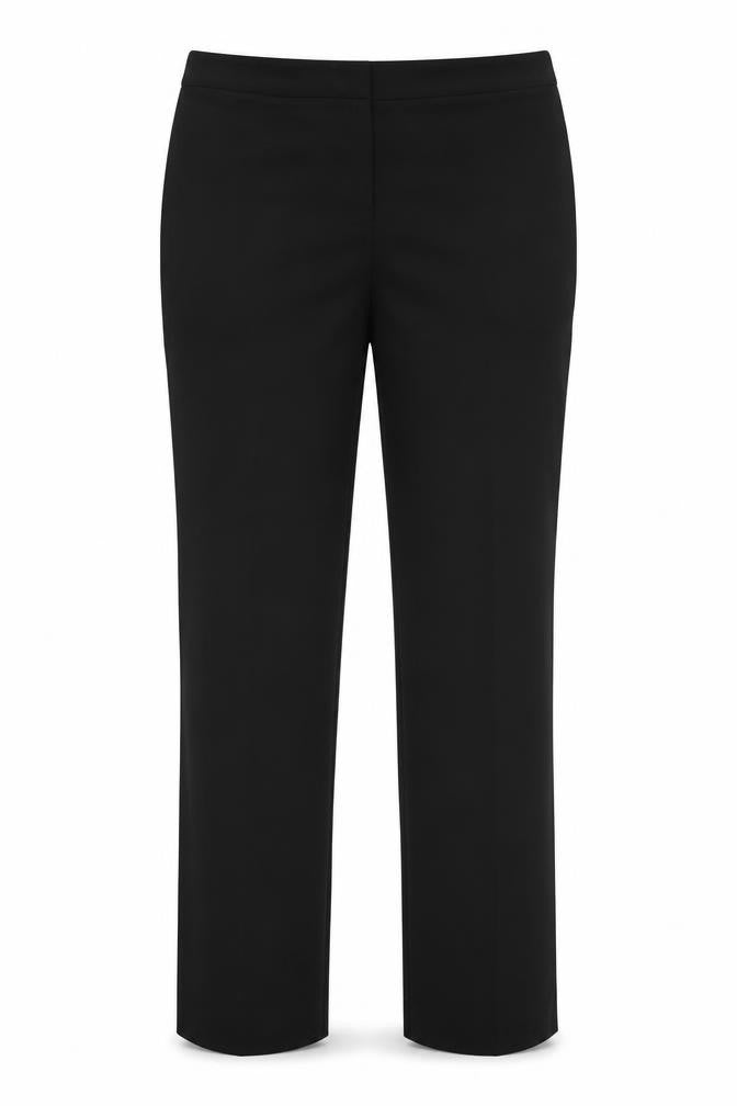 Dunnes Women Black Size 14 Straight Leg Polyester Trousers
