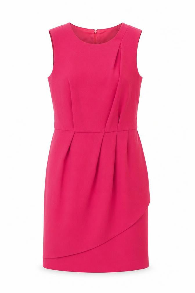 Oasis Women’s Pink Size 8 Knee Length Sheath Sleeveless Dress
