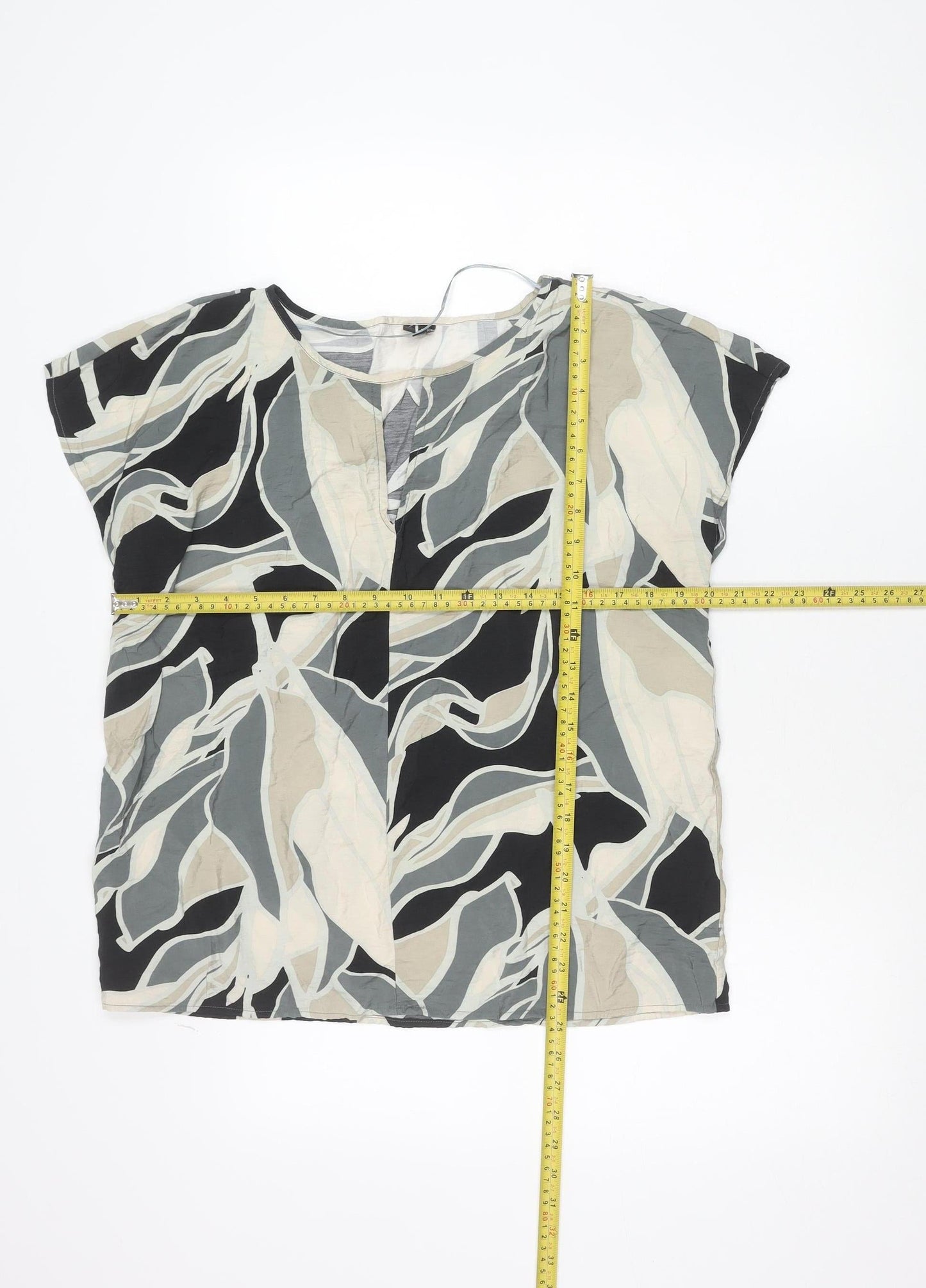 Vero Moda Womens Multicoloured Scoop Neck Sleeveless Blouse M