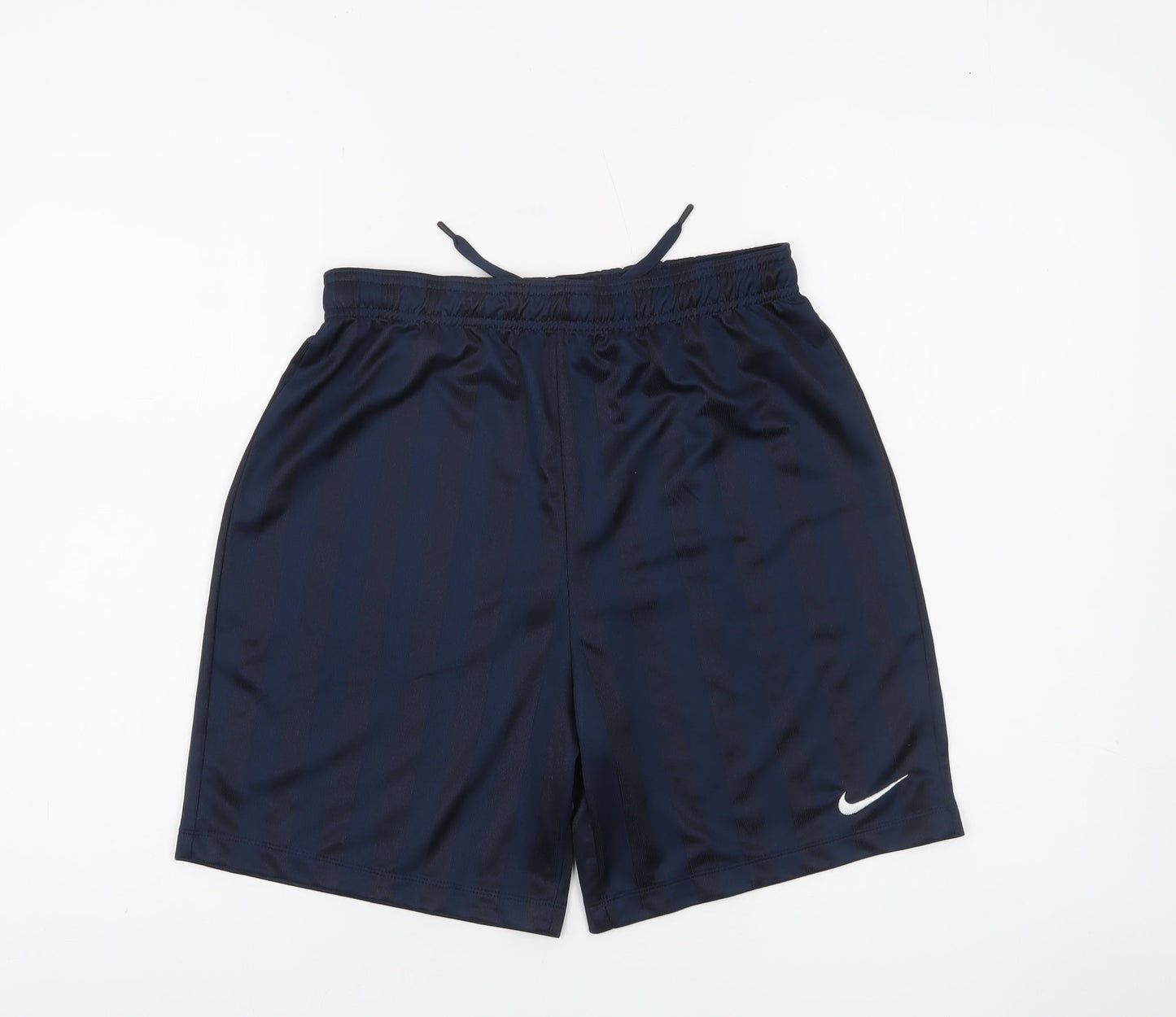 Nike Boys Blue XL Athletic Football Shorts Quick Dry 13-15 Years
