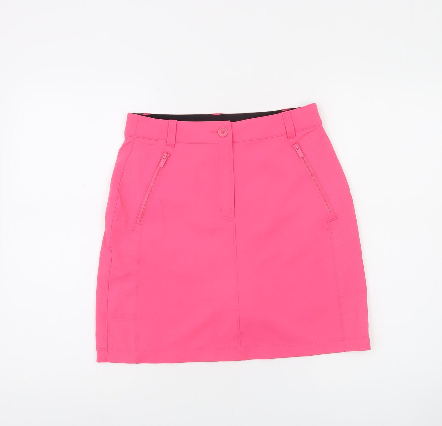 Calvin Klein Golf Women's Pink Skort UK 8 Nylon Stretch Activewear
